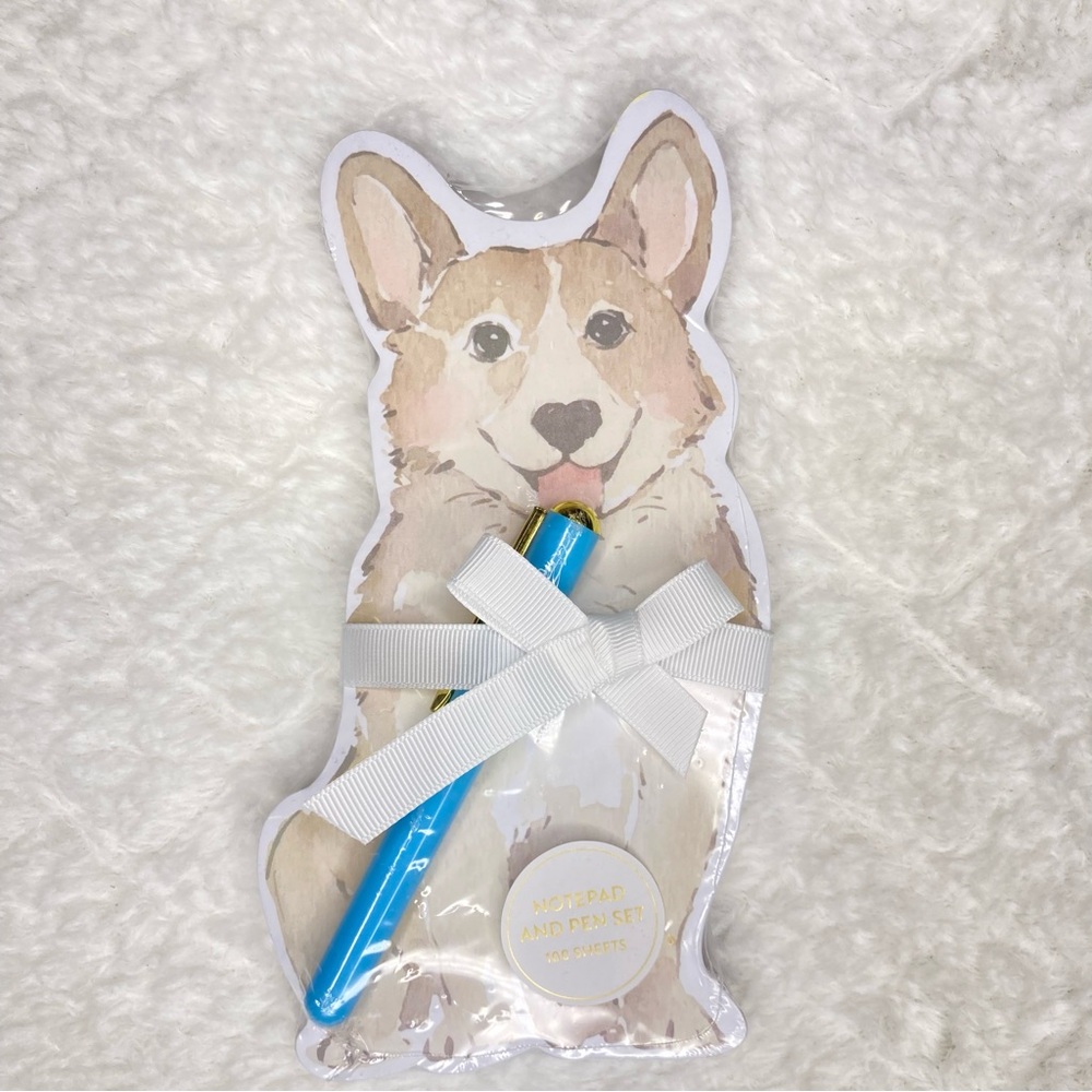 Corgi Stationary Notepad